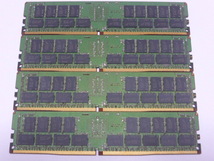 メモリ サーバーパソコン用 Micron DDR4-2666 (PC4-21300) ECC Registered 32GBx4枚 合計128GB 起動確認済です MTA36ASF4G72PZ-2G6E1SI_画像4