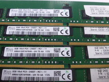 メモリ サーバーパソコン用 SK hynix DDR4-2400 (PC4-19200) ECC Registered 8GBx4枚 合計32GB 起動確認済です HMA41GR7AFR4N-UH①_画像2