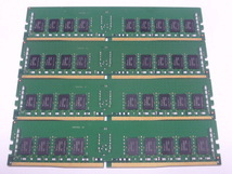 メモリ サーバーパソコン用 SK hynix DDR4-2400 (PC4-19200) ECC Registered 8GBx4枚 合計32GB 起動確認済です HMA41GR7AFR4N-UH①_画像3