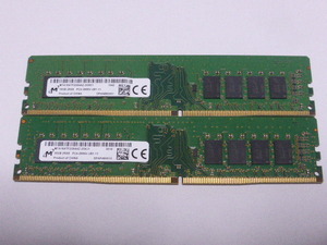  память настольный персональный компьютер для Micron DDR4-2666 PC4-21300 16GBx2 листов всего 32GB пуск проверка произведен 