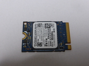 TOSHIBA 東芝 SSD M.2 NVMe Type2230 Gen 3x4 512GB 電源投入回数335回 使用時間1723時間 正常98% KBG40ZNS512G 中古品です④