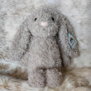 JELLYCAT BASHFUL Curlie Bunny Medium ぬいぐるみ ジェリーキャット バシュフル