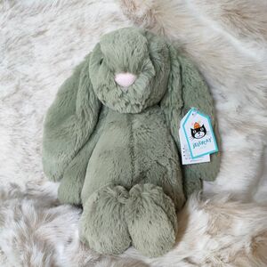 [ふう様専用]BASHFUL Fern BUNNY Medium,BLOSSOM Dusky Blue BUNNY Medium