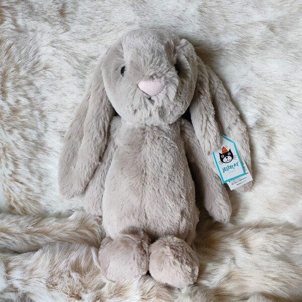 JELLYCAT BASHFUL Beige BUNNY Medium ぬいぐるみ ジェリーキャット バシュフル