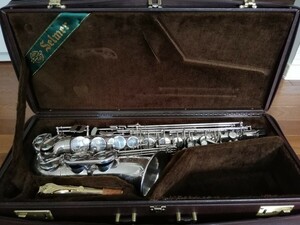 [ selection . goods ] cell ma- alto saxophone SA-80SERIEII silver plating neck gilding 