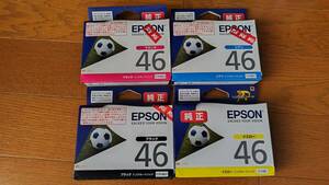 エプソン EPSON インクカートリッジ IC4CL46相当 4色　ICBK46 ICM46 ICC46 ICY46 期限注意