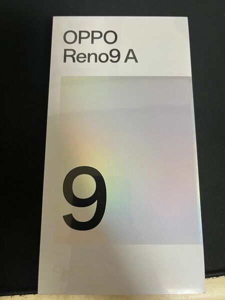 OPPO Reno9 A ムーンホワイト　新品未開封1台　ワイモバイル　SIMフリー