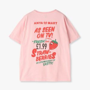 新品　アニヤ　 Tシャツ　ロンハーマン コラボ　トップス　ピンク　苺　anya