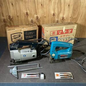 [10414P027] Makita jigsaw power tool set sale 2 piece set electrification verification settled electro- noko woodworking makita DIY cutting machine worker large . tool work for hobby 