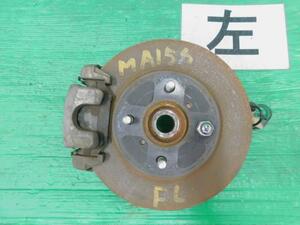 ソリオ DBA-MA15S 左FナックルハブASSY X K12B ZJR 45151-54M00/43420-50853