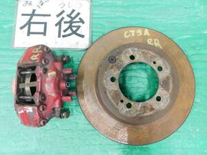 ランサー GH-CT9A 右Rキャリパー EVO7 GSR 4WD 4G63 W83 MR475932/MR370724