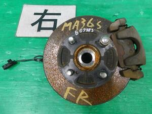 ソリオ DAA-MA36S 右FナックルハブASSY BANDITハイブリッドMV K12C ZVR 45111-81P00/43401-81P00