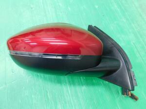  Peugeot 308 LDA-T9BH01 right side mirror Allure blue HDI.BH01