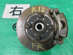 マーチ DBA-K13 右FナックルハブASSY 12S Vパッケージ HR12DE K23 40014-1HH0A/40202-AX000/41001-1HJ0A