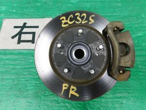 スイフト CBA-ZC32S 右FナックルハブASSY スポーツ M16A ZMT 45111-72L00 / 43420-80801 / 55101-68L50