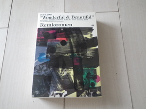 DVD2枚組 レミオロメン Wonderful & Beautiful TOUR 2008年 Remioromen ライブ ライヴ盤 3月9日 明日に架かる橋 茜空 リズム 118分 付属品