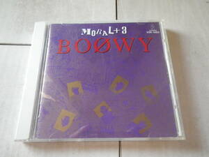 CD BOOWY ボウイ MORAL＋3 NO.NY IMAGE DOWN DAKARA 他 16曲 音楽アルバム 氷室京介 布袋寅泰