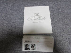 CD B’z The Ballads Love & B’z バラード ベスト盤 いつかのメリークリスマス ALONE 今夜月の見える丘に もう一度キスしたかった