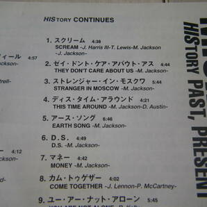 CD2枚組 マイケル・ジャクソン MICHAEL JACKSON HISTORY ヒストリー ビリージーン BAD スリラー ヒールザワールド 他 写真＆歌詞冊子、付属の画像4
