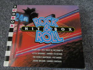 CD3枚組 洋楽 ロックンロール Rock＆Roll ヒット曲 BOBBY VEE LITTLE RICHARD パッドブーン JACKIE WILSON CHUBBY CHECKR 他 42曲