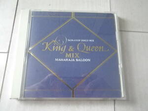 CD マハラジャ・サルーン MAHARAJA SALOON King＆Queen MIX キング＆クイーン ミックス DISCO ディスコ ノンストップ 10曲