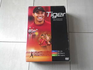DVD３枚組 タイガー・ウッズ Tiger Woods ゴルフ GOLF ニクラウス 秘蔵映像や数々の栄光の瞬間を収録 225分収録 2004年製作 日本語字幕