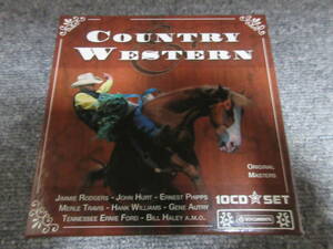 CD10枚組 COUNTRY＆WESTERN カントリー＆ウエスタン ベスト盤 BEST JIMMIE RODGERS JOHN HURT ERNEST PHIPPS MERLE TRAVIS 他 200曲