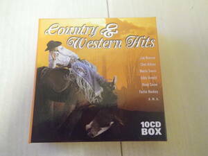 CD全10枚組 カントリー＆ウェスタン COUNTRY&WESTERN ベスト盤 BEST Jim Reeves Chet Atkins Merle Travis Eddy Arnold Hank Snow 他