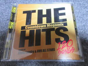 DVD ＆ CD THE HITS COUNTDOWN MEGAMIX 120 SONGS 洋楽 ダンスミュージック カウントダウン 120曲 DVD:70曲収録 Chris Landry AV8 ALL STAR