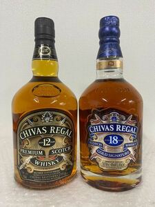 ☆シーバスリーガル 12年 1000ml シーバスリーガル 18年 750ml ☆2本セット☆古酒 ☆ウイスキー ☆セット お得