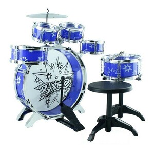  for children Mini drum set blue percussion instrument toy toy drum set for children drum set 