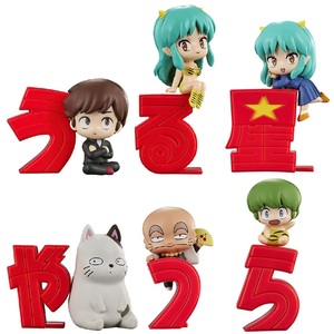  последний 1 шт Urusei Yatsura .... Logo фигурка коллекция все 6 вид различные звезда ... Ram форма kotatsu кошка ... тонн фигурка эмблема 
