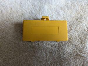  Game Boy карман батарейка покрытие батарейка крышка желтый цвет желтый 1 шт nintendo оригинальный 