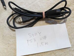 SONY純正 PS3 コントローラー デュアルショック3 充電 USBケーブル
