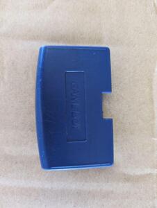  break up nintendo original Game Boy Advance navy blue navy blue battery cover battery cover 1 piece 