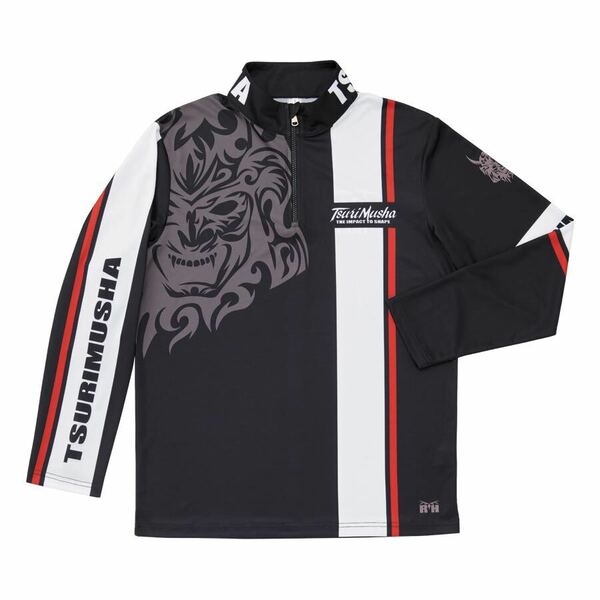 釣武者 Musha ラインジップシャツ Mサイズ 商品コード 101802 希望小売価格 8500円 JAN M：529394
