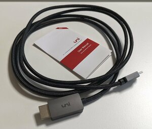 USB Type C HDMI 変換ケーブル 1.8m （未使用）