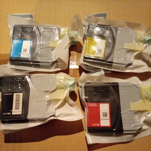  new goods unopened *brother printer original ink LC11-4PK ink cartridge LC11M LC11BK LC11C LC11Y 4ps.@ pack 