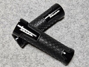  Vespa Raver & duralumin hybrid grip black unused new goods!