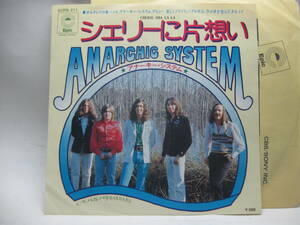 【EP】　アナーキー・システム／シェリーに片想い　1973．