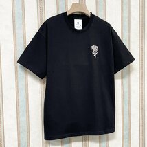 定番 定価2万 FRANKLIN MUSK・アメリカ・ニューヨーク発 半袖Tシャツ コットン100％ お洒落 個性 バラ カットソー 日常 ユニセックス 4_画像10