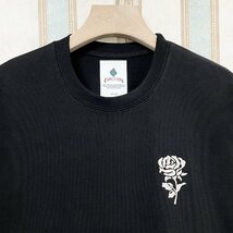 定番 定価2万 FRANKLIN MUSK・アメリカ・ニューヨーク発 半袖Tシャツ コットン100％ お洒落 個性 バラ カットソー 日常 ユニセックス 4_画像3