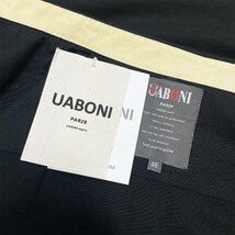 上級EU製＆定価4万◆UABONI*Paris*長袖シャツ*ユアボニ*パリ発◆上品 薄手 洗練 ボタンダウン 無地 カジュアル シンプル オシャレ 春夏 48_画像10