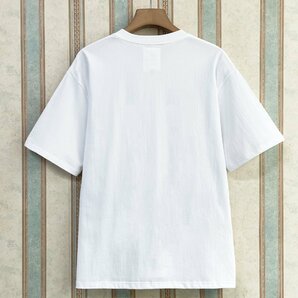人気 定価2万 FRANKLIN MUSK・アメリカ・ニューヨーク発 半袖Tシャツ 薄手 通気 吸汗 ネコ 英字 カットソー 可愛い カジュアル 定番 2の画像2