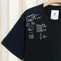 個性 定価2万 FRANKLIN MUSK・アメリカ・ニューヨーク発 半袖Tシャツ 快適 通気 ソフト 手描き風 英字 人気 トップス 夏服 サイズ1_画像5