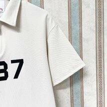 個性 定価7万 FRANKLIN MUSK・アメリカ・ニューヨーク発 上下セット 快適 薄手 ハーフシップ 半袖Tシャツ ショートパンツ ゴルフ サイズ4_画像6