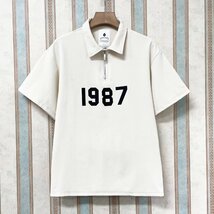 個性 定価7万 FRANKLIN MUSK・アメリカ・ニューヨーク発 上下セット 快適 薄手 ハーフシップ 半袖Tシャツ ショートパンツ ゴルフ サイズ4_画像2