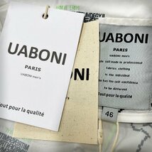 一枚限定EU製＆定価7万◆UABONI*Paris*ジャケット*ユアボニ*パリ発◆超軽量 日焼け止め クマ柄 お洒落 ジャケット M/46サイズ_画像10