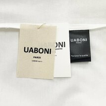 定番EU製＆定価7万◆UABONI*Paris*上下セット*ユアボニ*パリ発◆上質 吸汗速乾 通気 切替 半袖Tシャツ ショートパンツ スポーツ 2XL/52_画像9