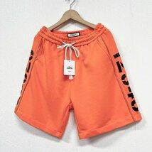 人気ヨーロッパ製※定価3万◆ブルガリア発※RISELIN ショートパンツ 上質 綿100％ 吸汗 ゆったり ハーフパンツ アメカジ スポーツ 夏 XL/50_画像8